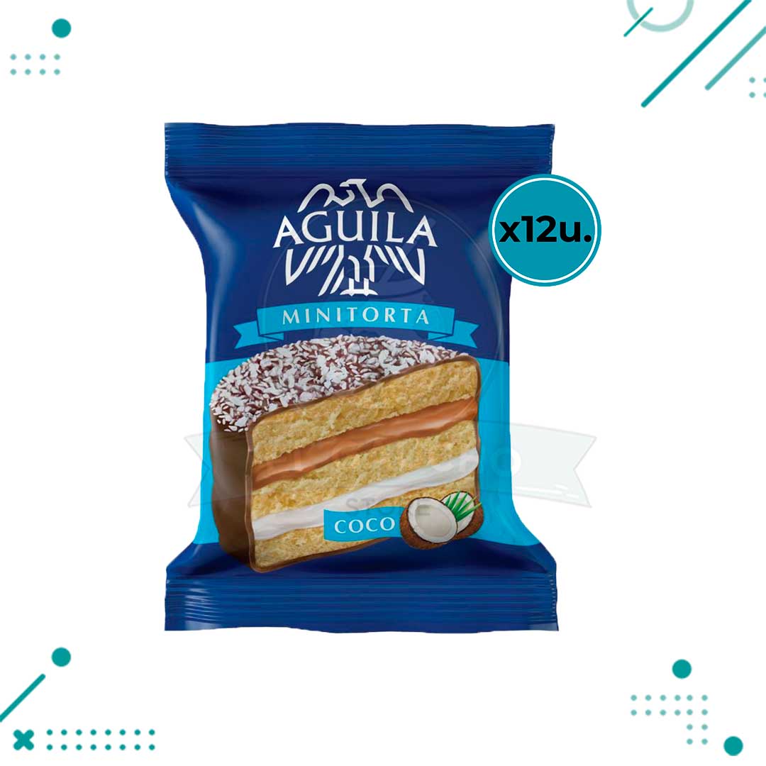 Alfajor-Minitorta-coco-Aguila-x12u